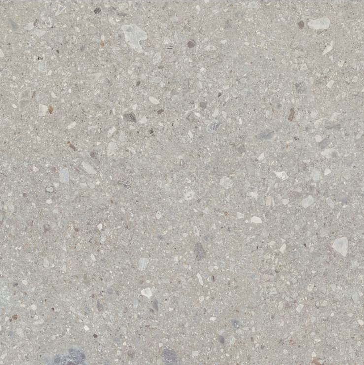 Terrazzo gris - Finition mat