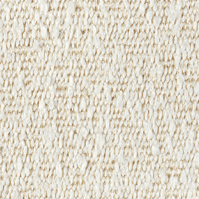 Tissu bouclé blanc - Ascot